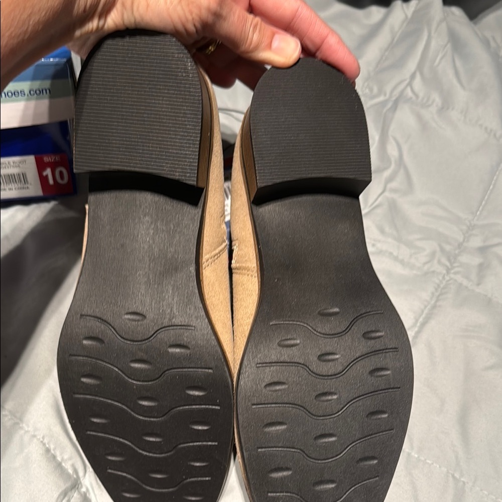 Tan Ankle Boots - Picture 5 of 8